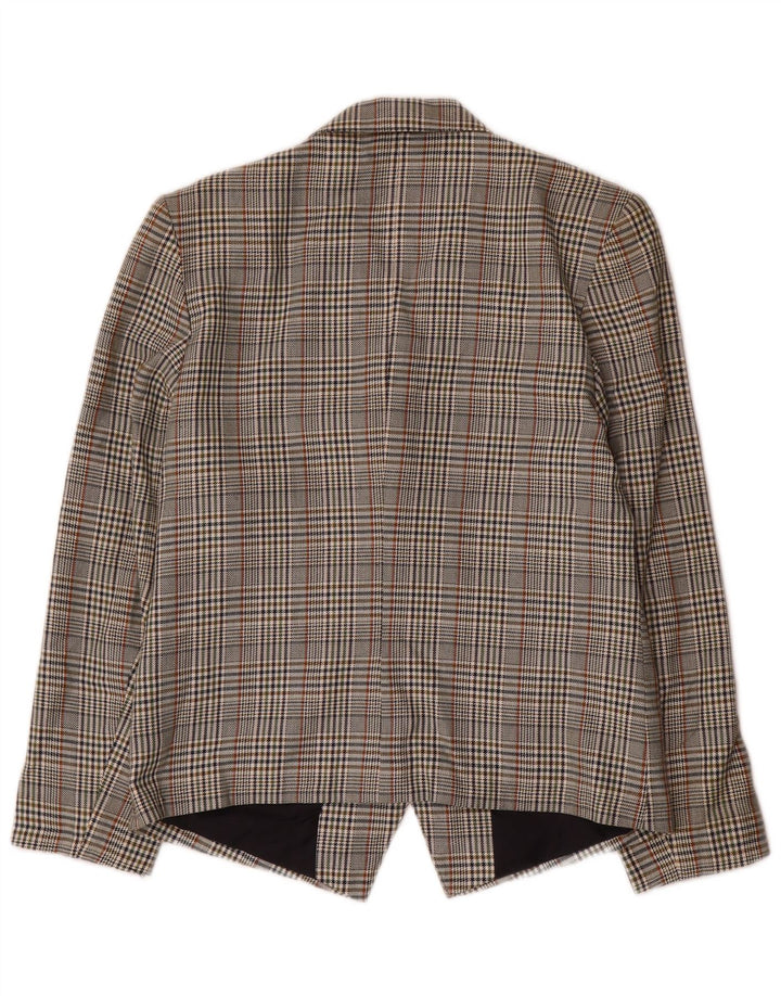 Bernard Jaqueta Blazer Feminina UK 12 Médio Multicolorido Houndstooth
