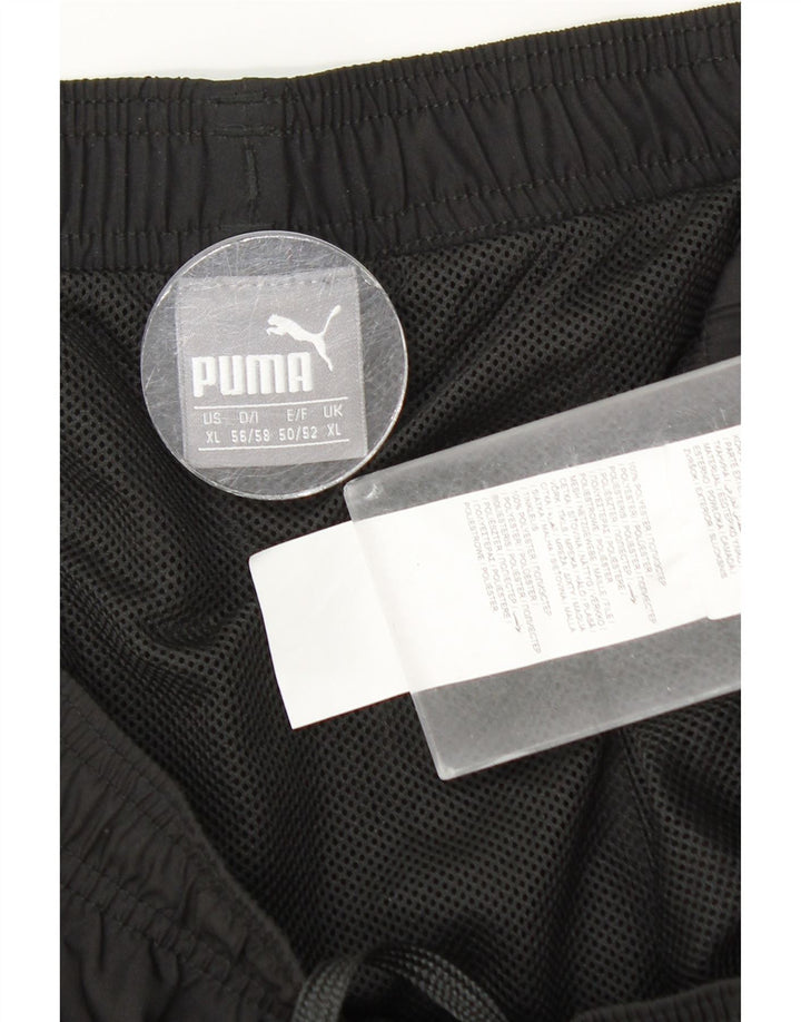 Shorts esportivos gráficos masculinos Puma XL preto poliéster