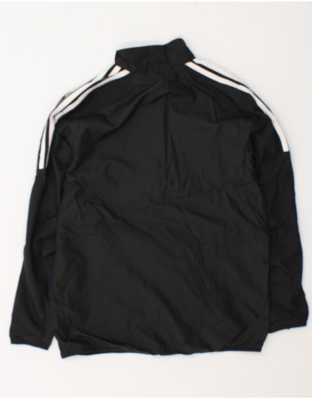Casaco de treino gráfico Adidas Boys 13-14 anos preto poliéster