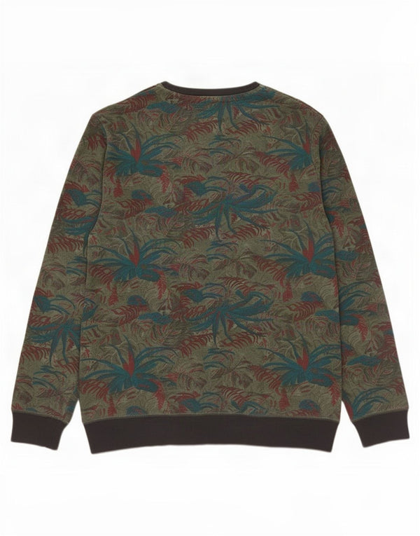 Moletom masculino Vans Jumper pequeno algodão floral multicolorido
