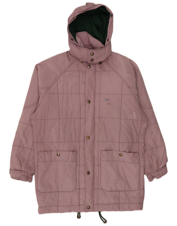 Casaco corta-vento masculino com capuz Think Pink UK 42 XL rosa