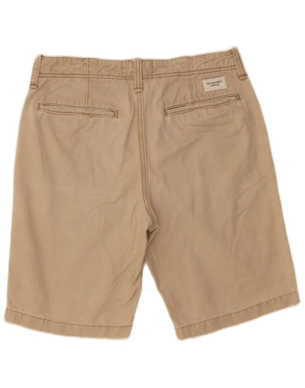 Shorts Chino Masculino Abercrombie & Fitch W31 Algodão Bege Médio