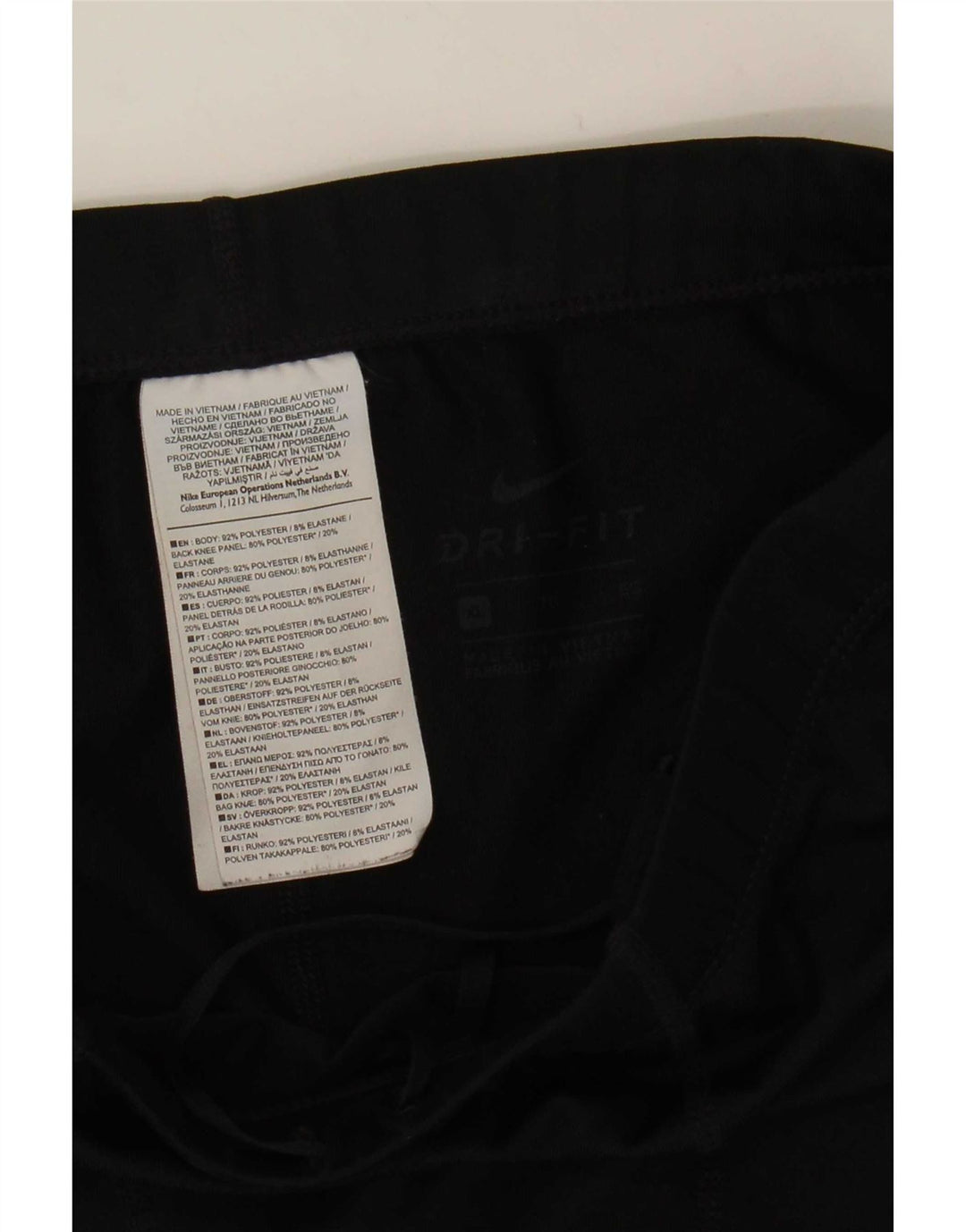 Leggings Nike Dri Fit UK 18 XL Preto Poliéster