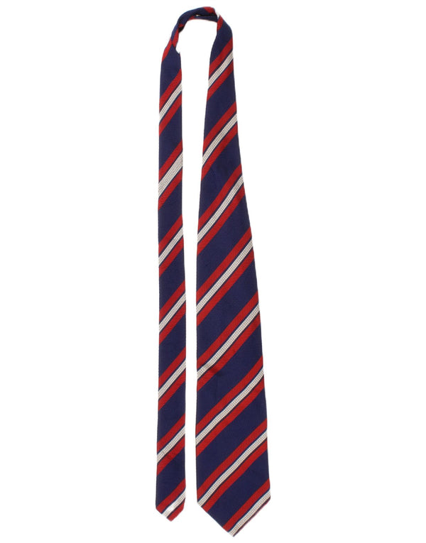 Gravata masculina Paul & Shark tamanho único L57 listrada azul clássica