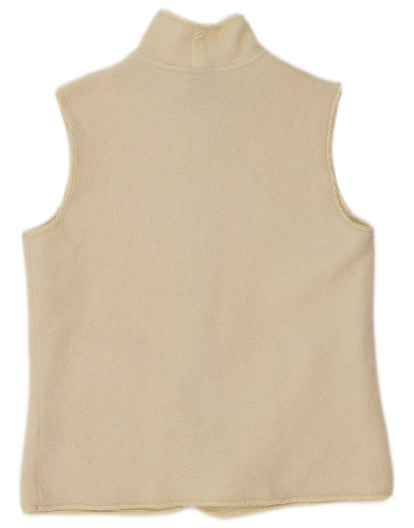 Colete feminino Murphy & Nye UK 12 médio off white