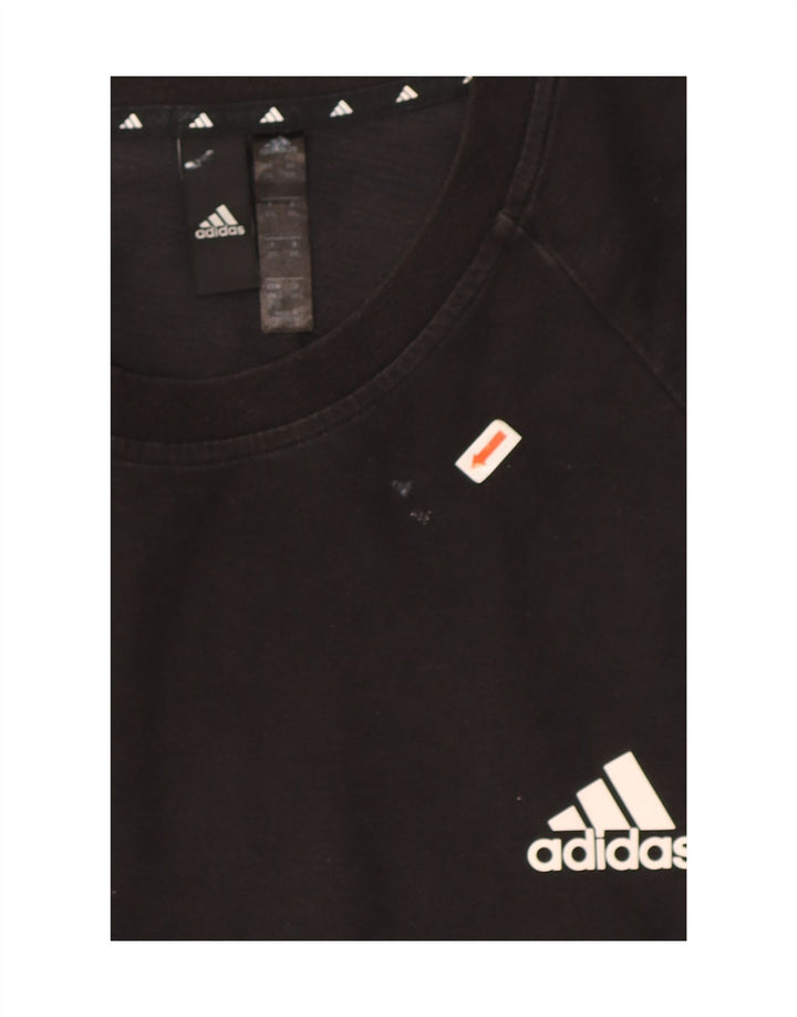 Camiseta masculina Adidas Top 2XL algodão preto