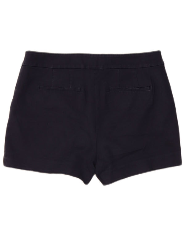Boden Womens Chino Shorts UK 12 Médio W30 Azul Marinho Algodão