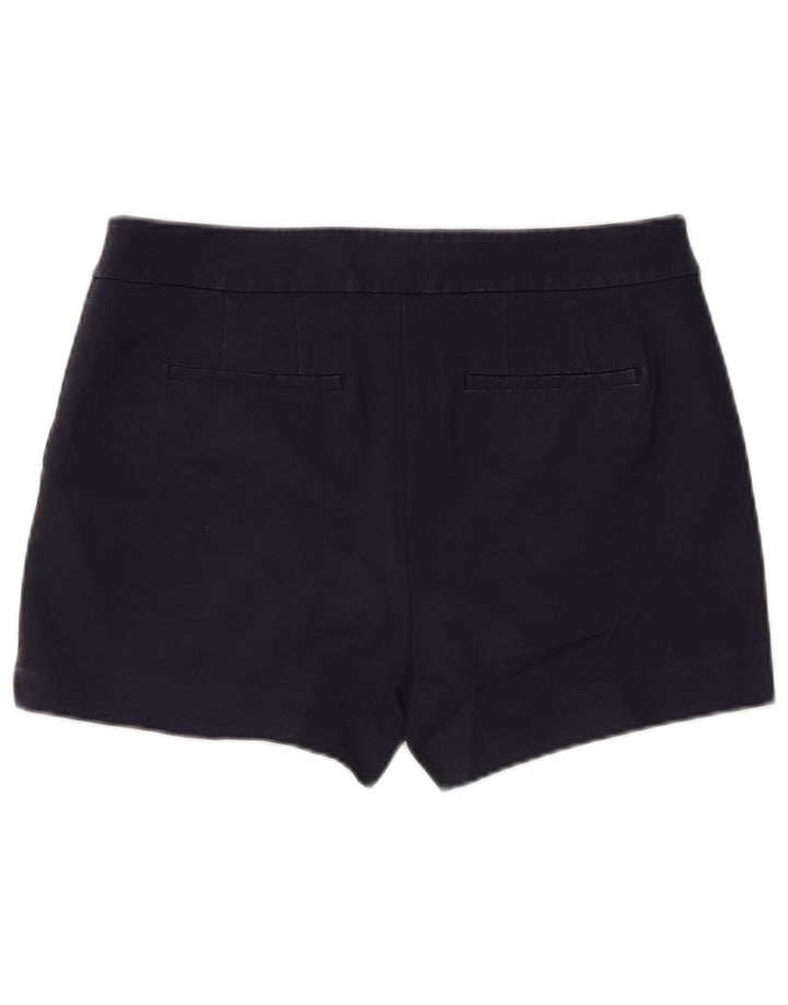 Boden Womens Chino Shorts UK 12 Médio W30 Azul Marinho Algodão