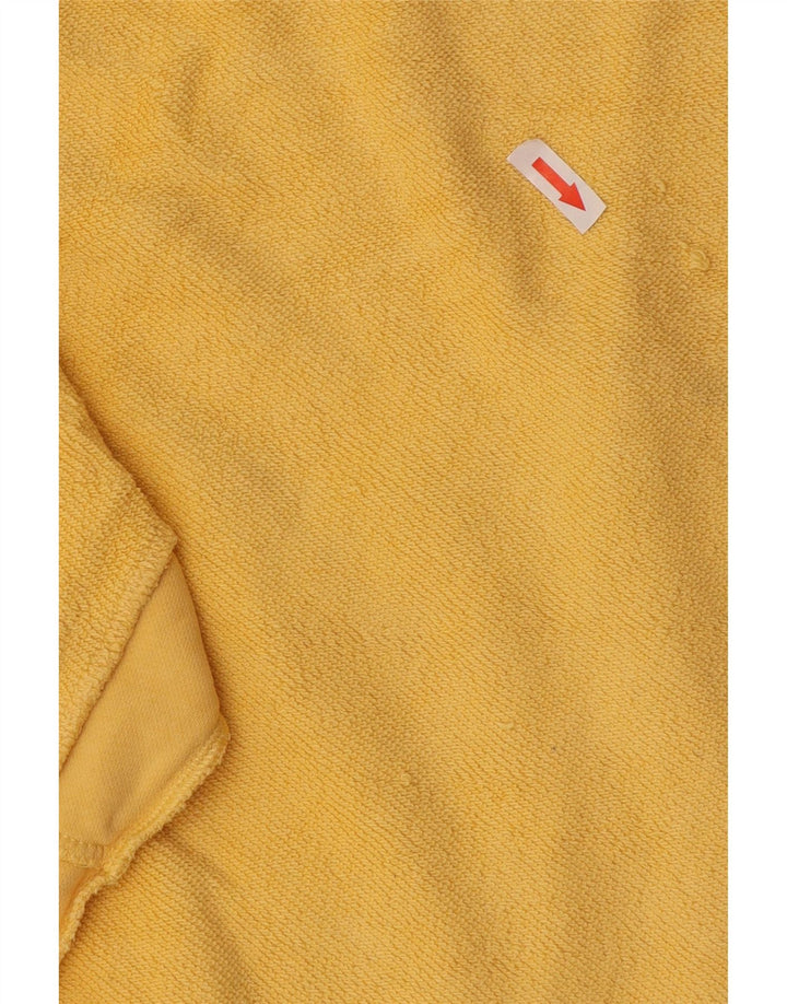 Nike masculino moletom jumper médio algodão amarelo