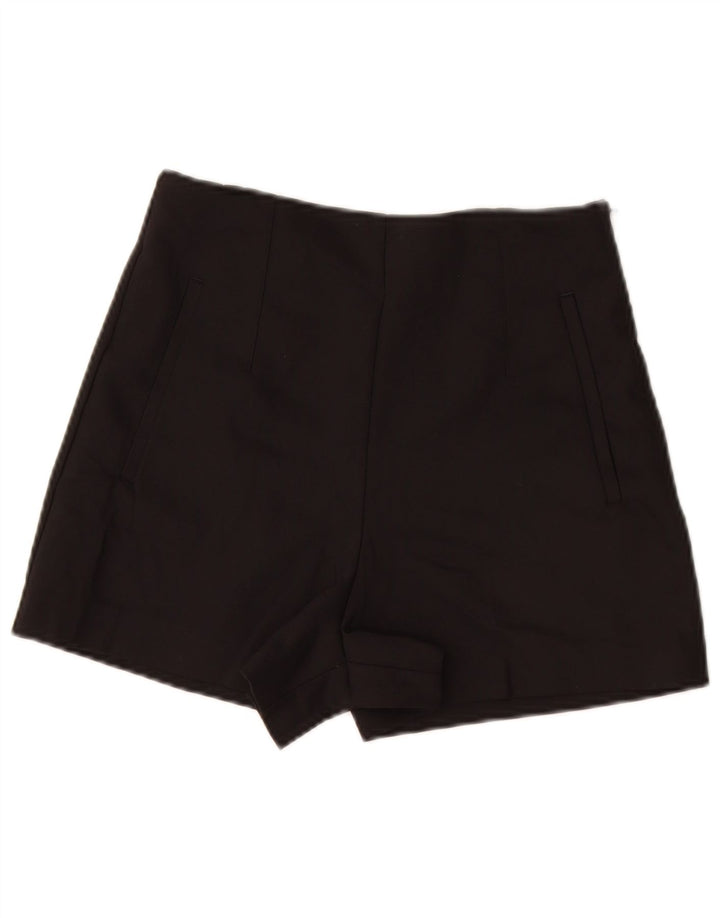 Calça quente feminina Zara pequena W26 preta