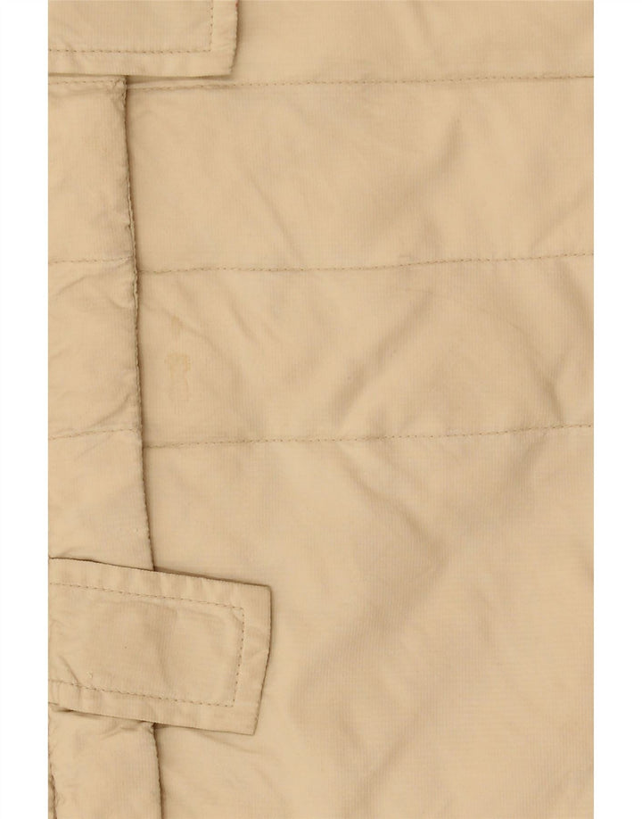Jaqueta acolchoada com capuz feminino Colmar IT 44 poliéster bege médio