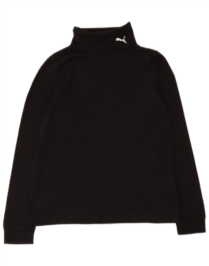 Puma Menina Top Manga Comprida 11-12 Anos Preto