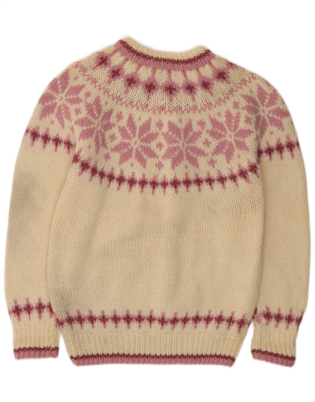 Suéter feminino Eddie Bauer com gola tartaruga Reino Unido 10 pequeno off white