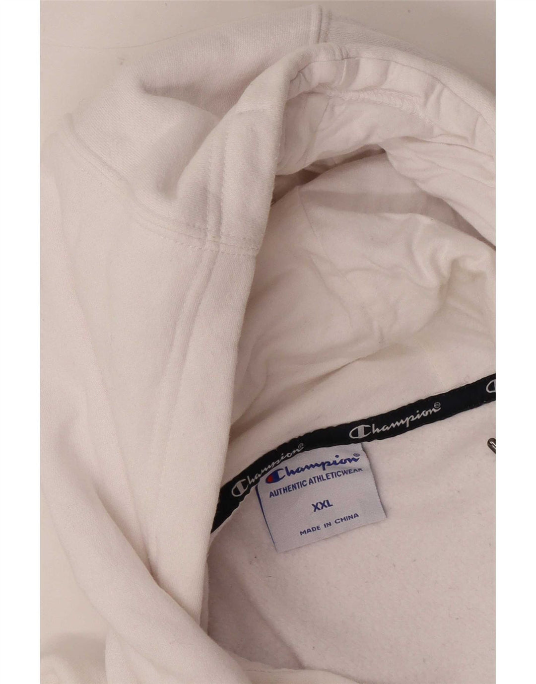Jumper masculino com capuz Champion 2XL algodão branco