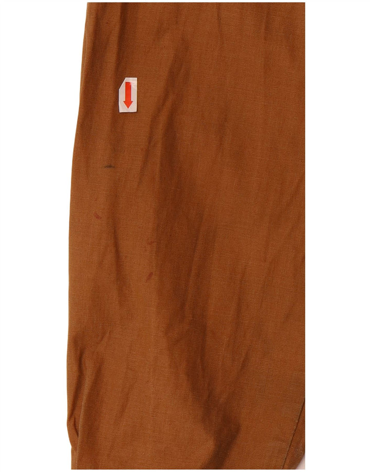 Jaqueta bomber feminina vintage IT 44 marrom médio
