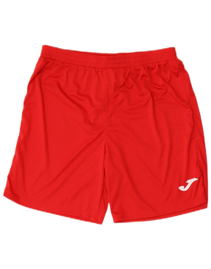 Joma Mens Sport Shorts Grande Poliéster Vermelho