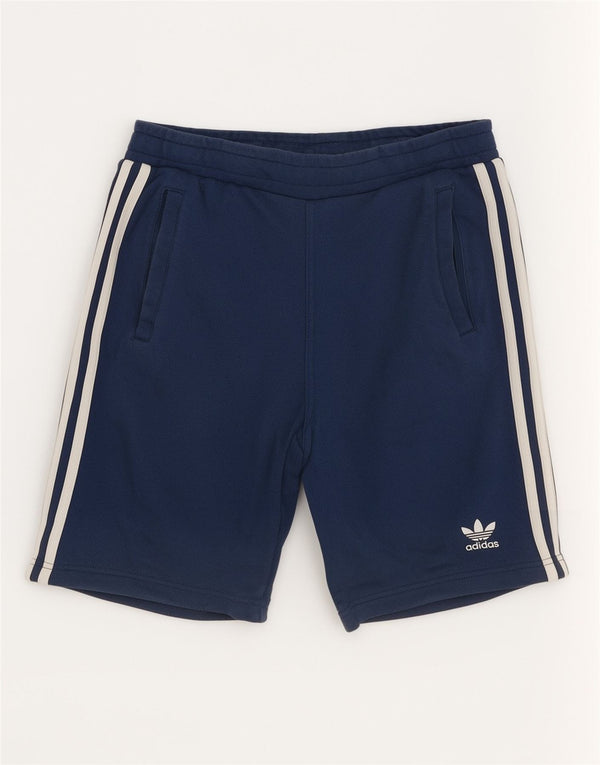 Adidas Mens Sport Shorts XS Azul Algodão Esportes