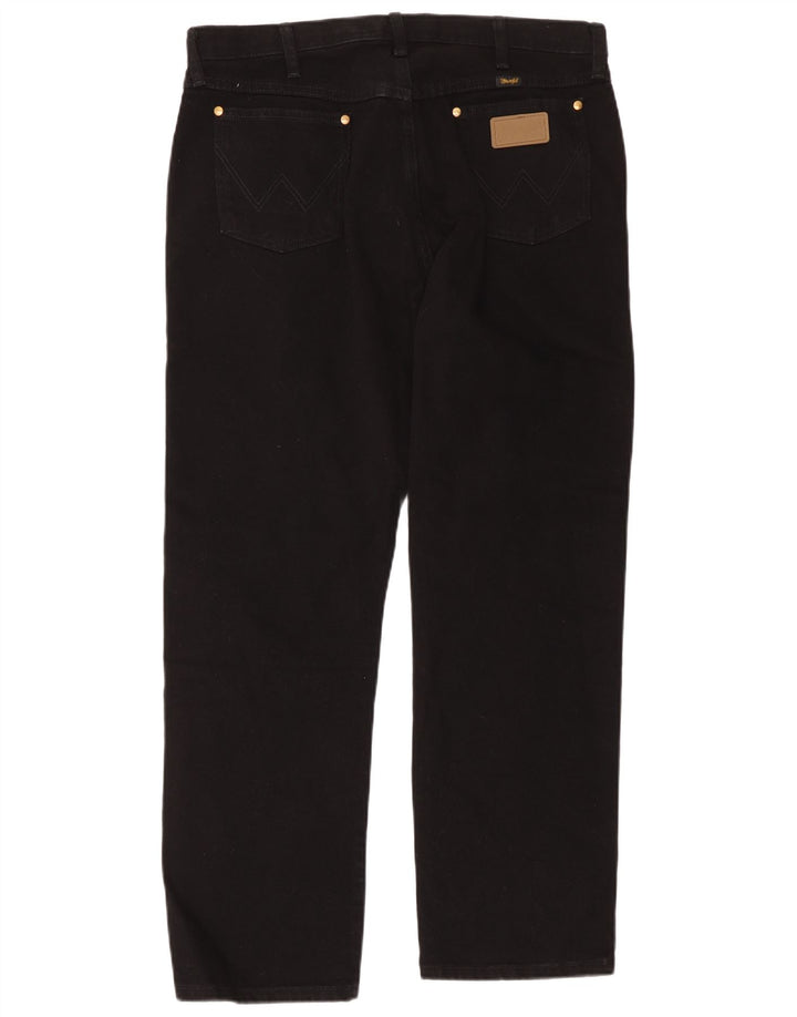 Jeans Wrangler Masculino Reto W36 L30 Preto