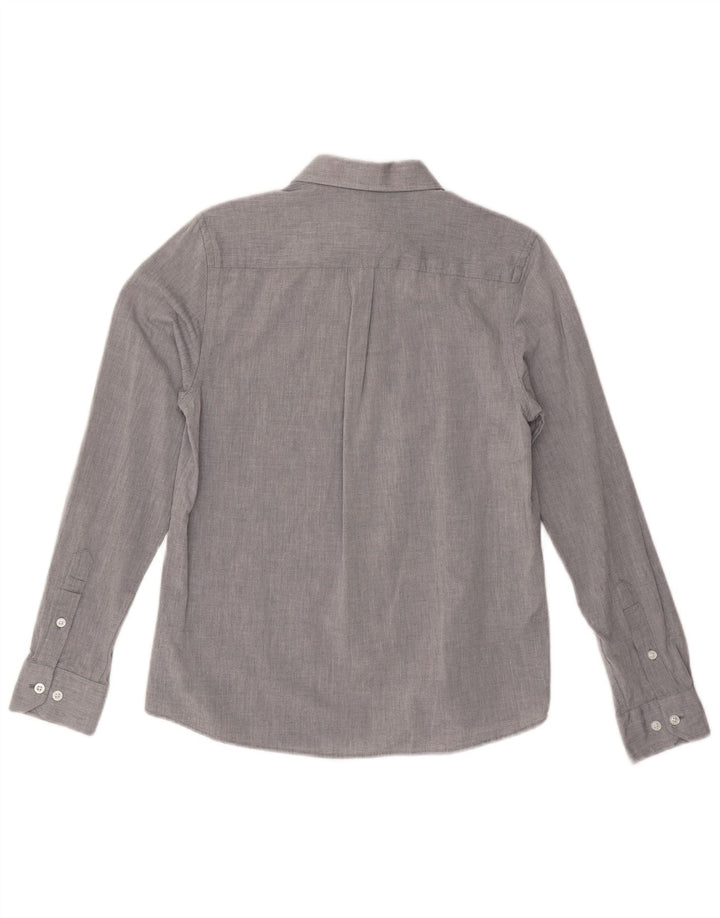 Camisa masculina slim fit HARMONT & BLAINE pequena algodão cinza