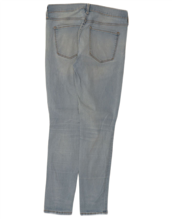 Calça jeans skinny regular feminina Gap W28 L28 azul algodão
