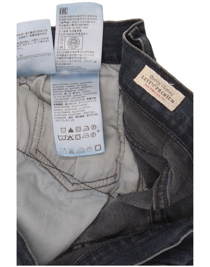 Jeans skinny masculino Levi's W34 L32 azul algodão