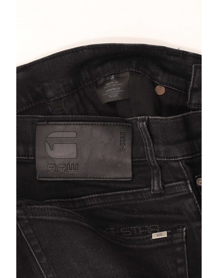 G-Star Mens 3301 Slim Jeans W32 L32 Preto