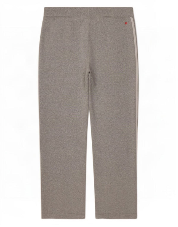 Calça de treino feminina Adidas UK 16 grande algodão cinza
