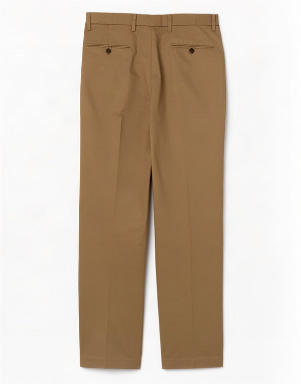 Dockers Mens Classic Fit Straight Chino Calças W36 L32 Algodão Bege