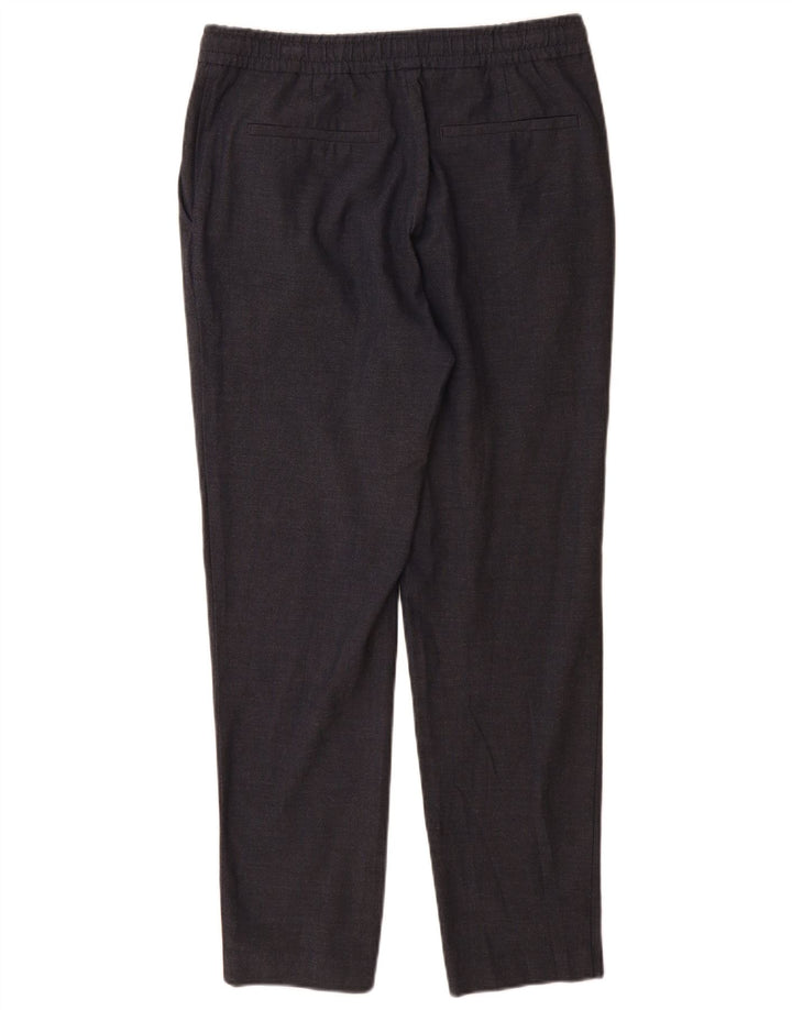 Calça Zara Mens Slim Chino Médio W30 L29 Azul Marinho