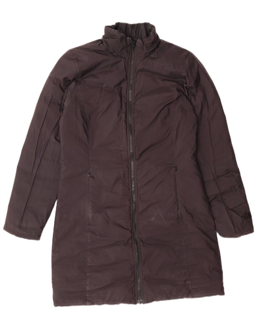 Casaco acolchoado reversível feminino The North Face UK 12 médio preto nylon