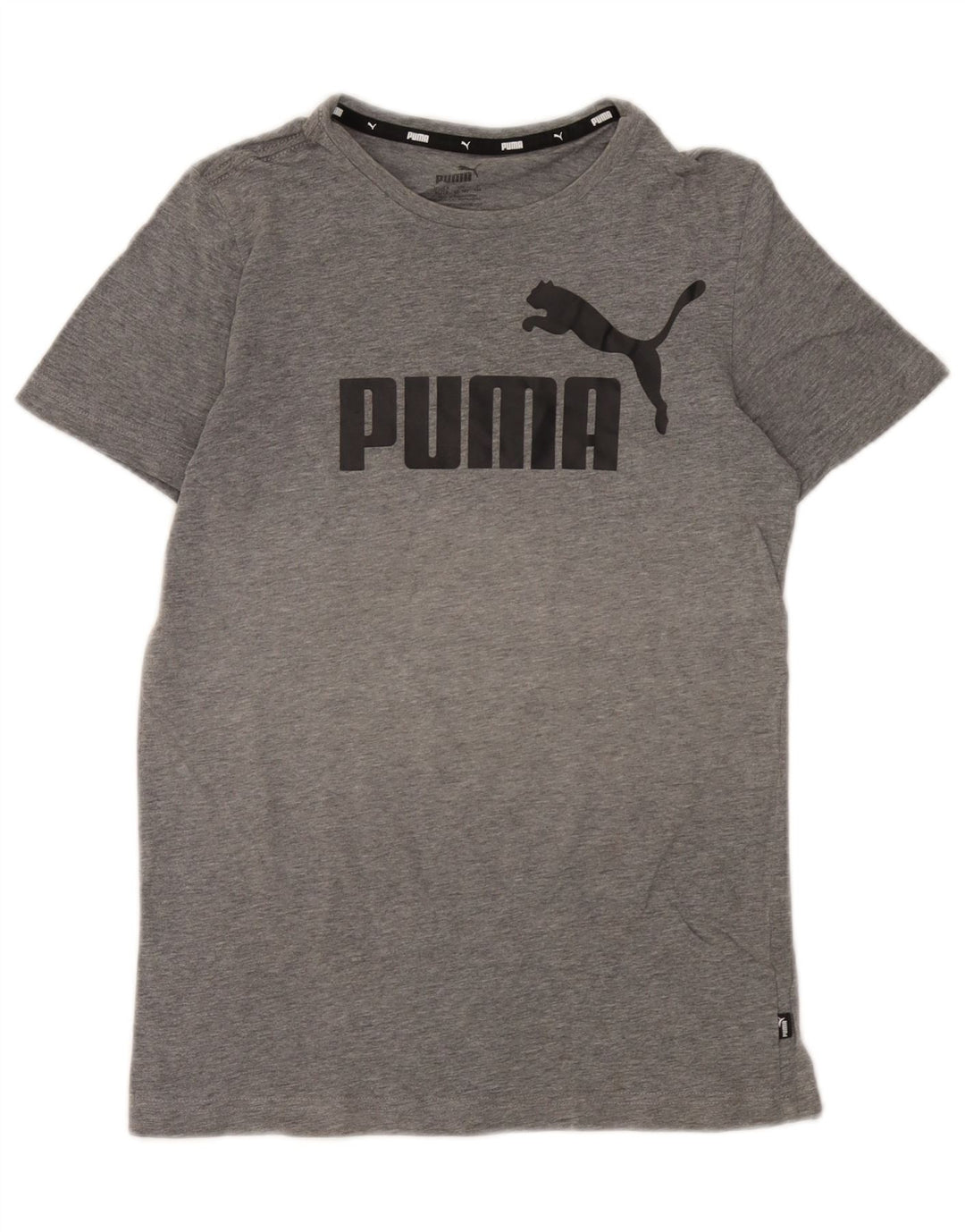 Top Puma Menino Graphic T-Shirt 13-14 Anos Cinzento