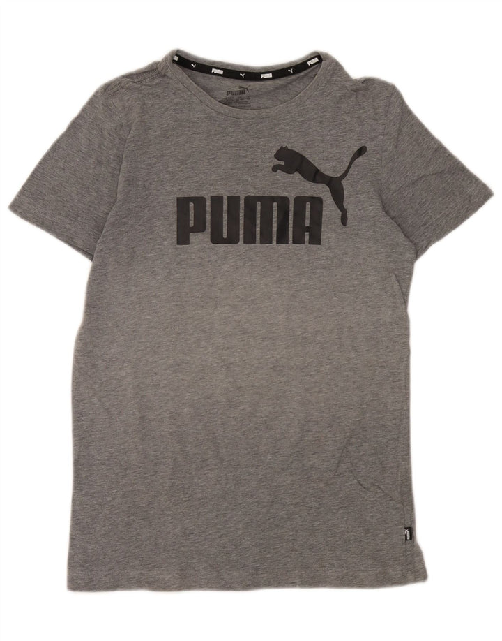 Top Puma Menino Graphic T-Shirt 13-14 Anos Cinzento