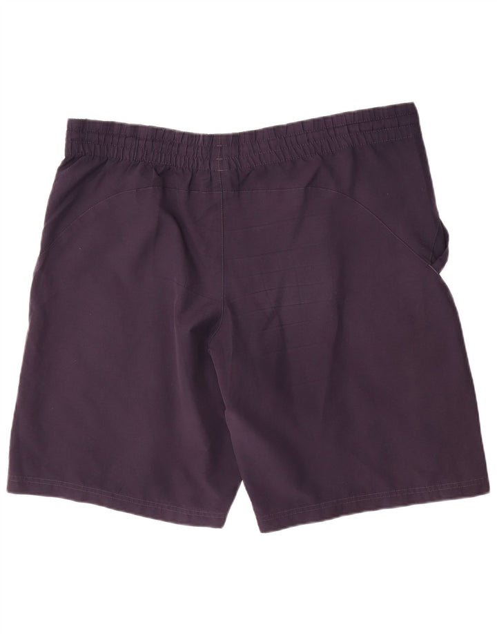 Shorts esportivos masculinos Puma grande poliéster colorblock azul marinho