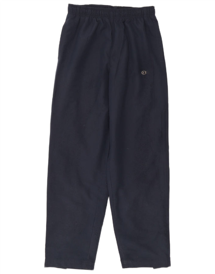 Calça corta-vento masculina Champion pequena azul marinho poliéster