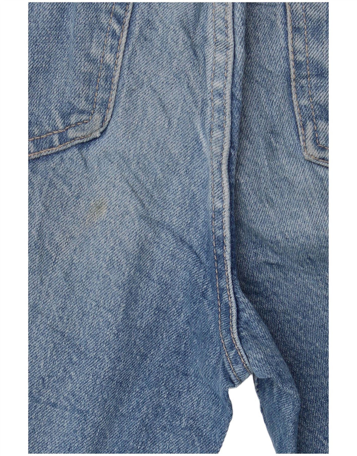 Calça jeans reta feminina Zara EU 40 médio W30 L31 azul