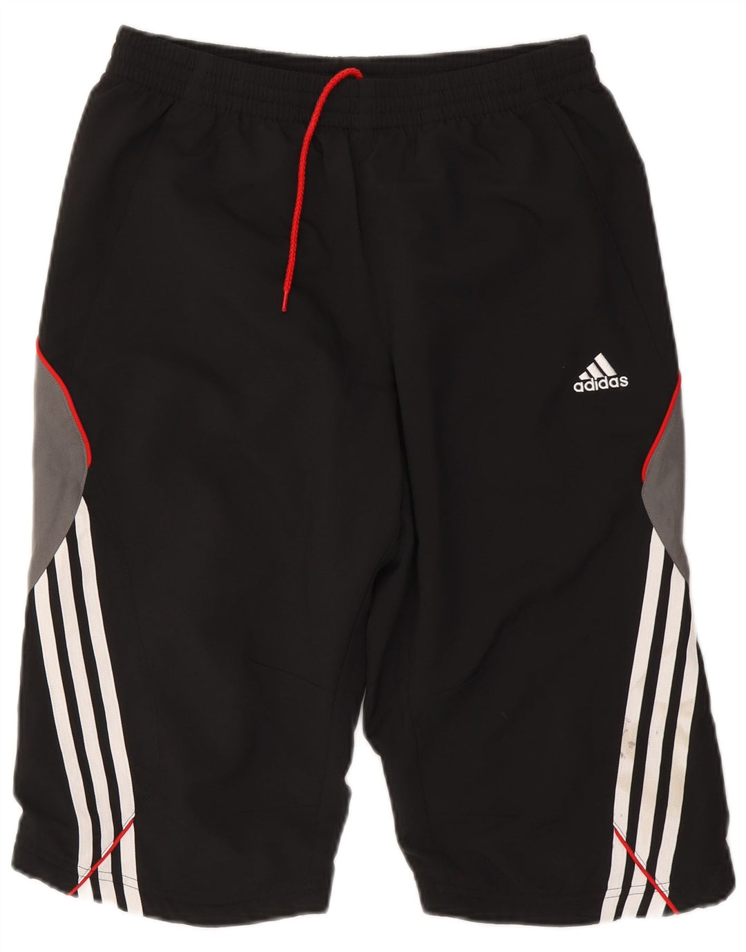 ADIDAS Mens Climalite Bermuda Sport Shorts Médio Preto Colorblock