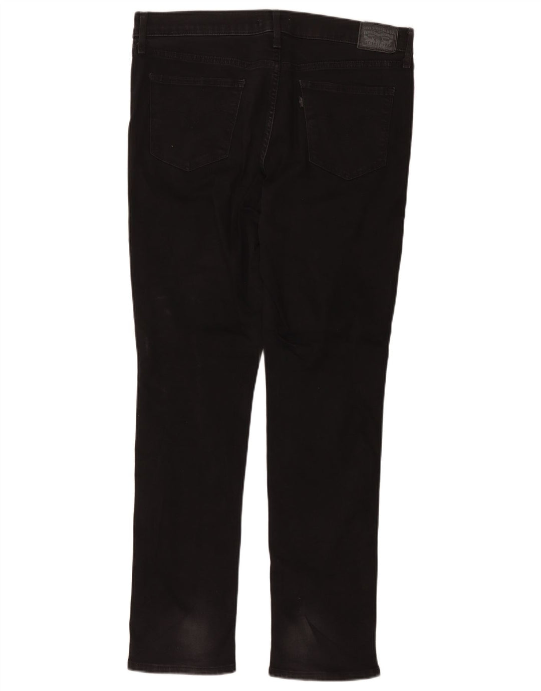 Calça jeans feminina Levi's 312 Shaping Slim W32 L30 algodão preto