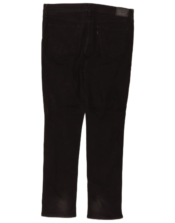 Calça jeans feminina Levi's 312 Shaping Slim W32 L30 algodão preto