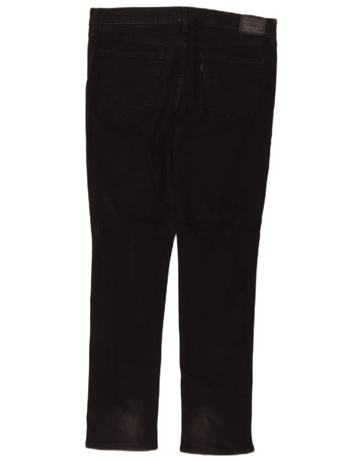 Calça jeans feminina Levi's 312 Shaping Slim W32 L30 algodão preto