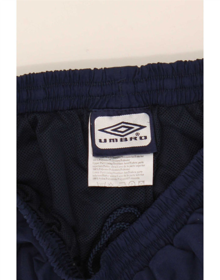 Umbro Calça de treino masculina Joggers médio azul marinho nylon