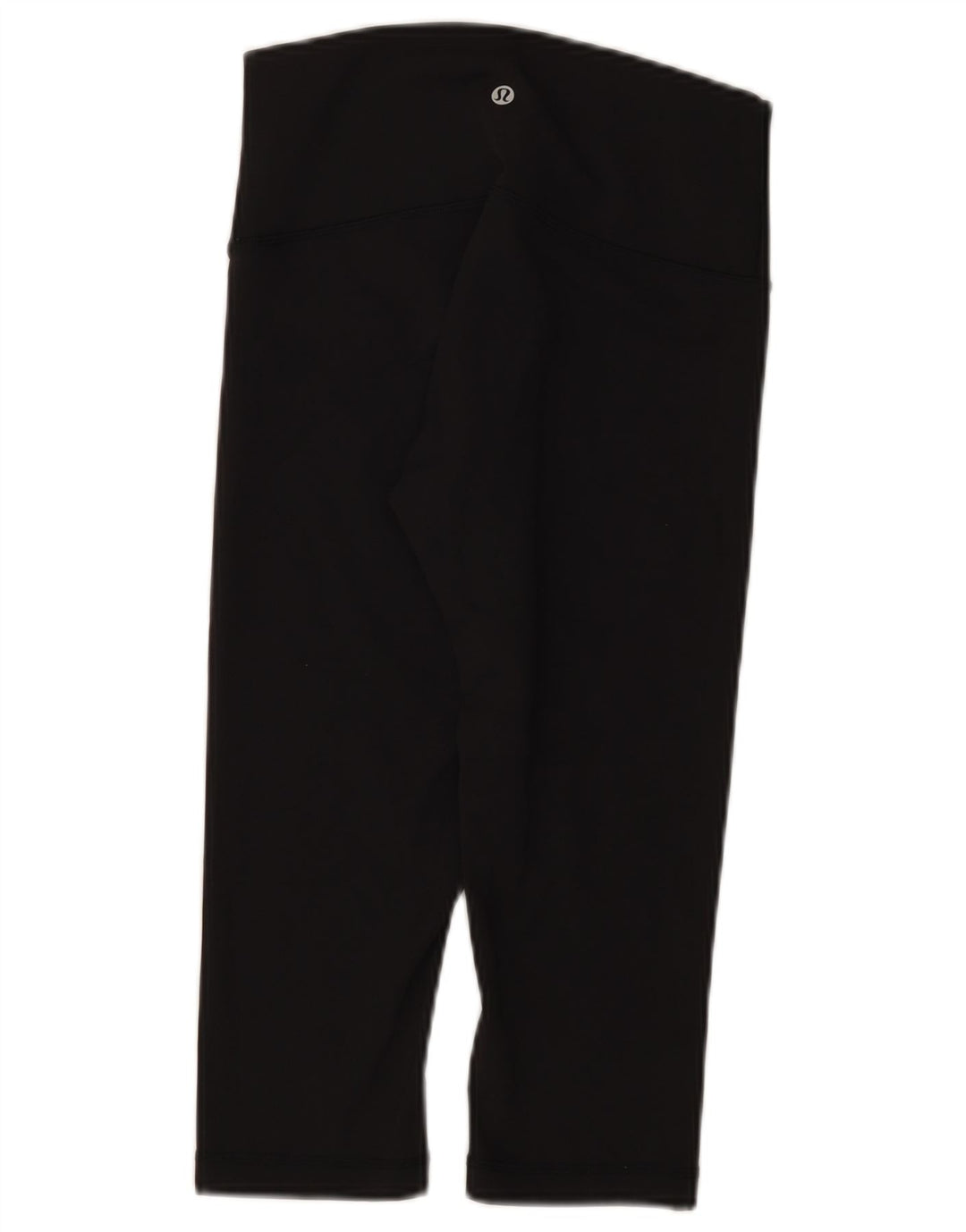 Lululemon Leggings capri feminino US 6 médio preto nylon
