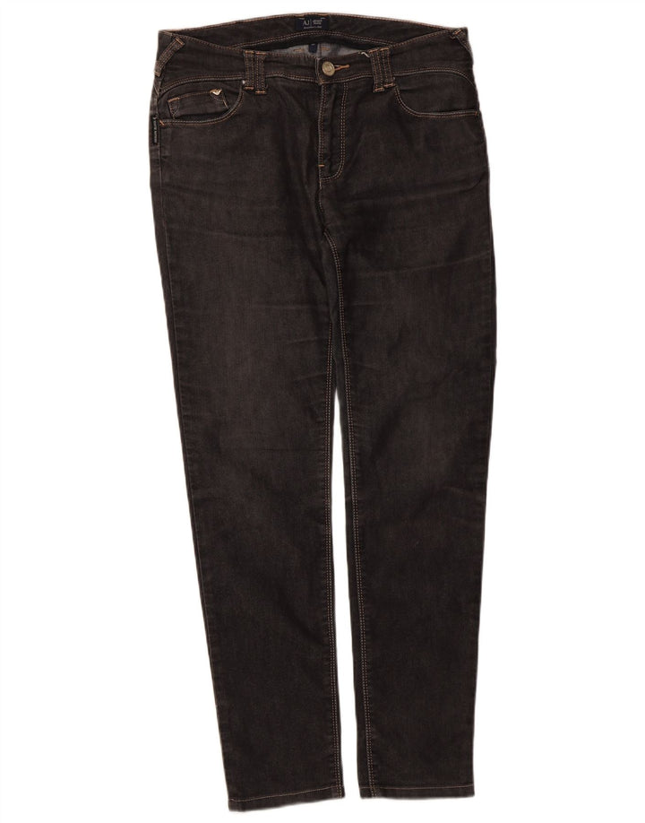 Calça jeans feminina Armani W29 L28 preta