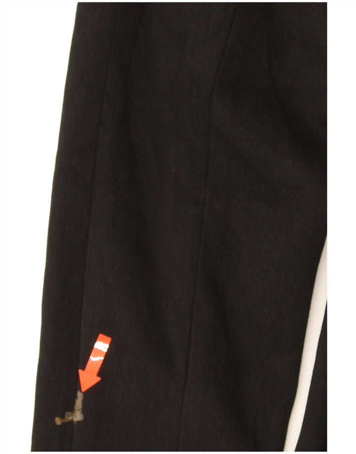 Zara Calça feminina skinny cortada média W28 L26 preta