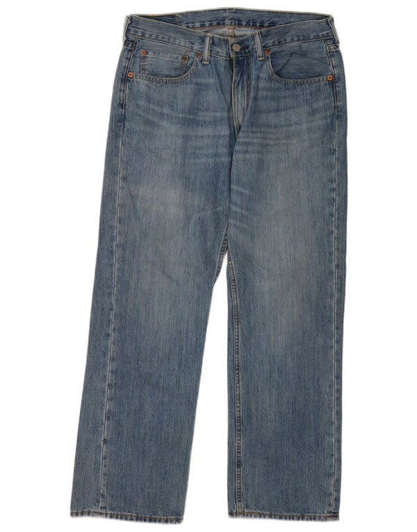 Calça Jeans Levis Masculina 559 Relaxed Fit Straight W34 L30 Azul Algodão
