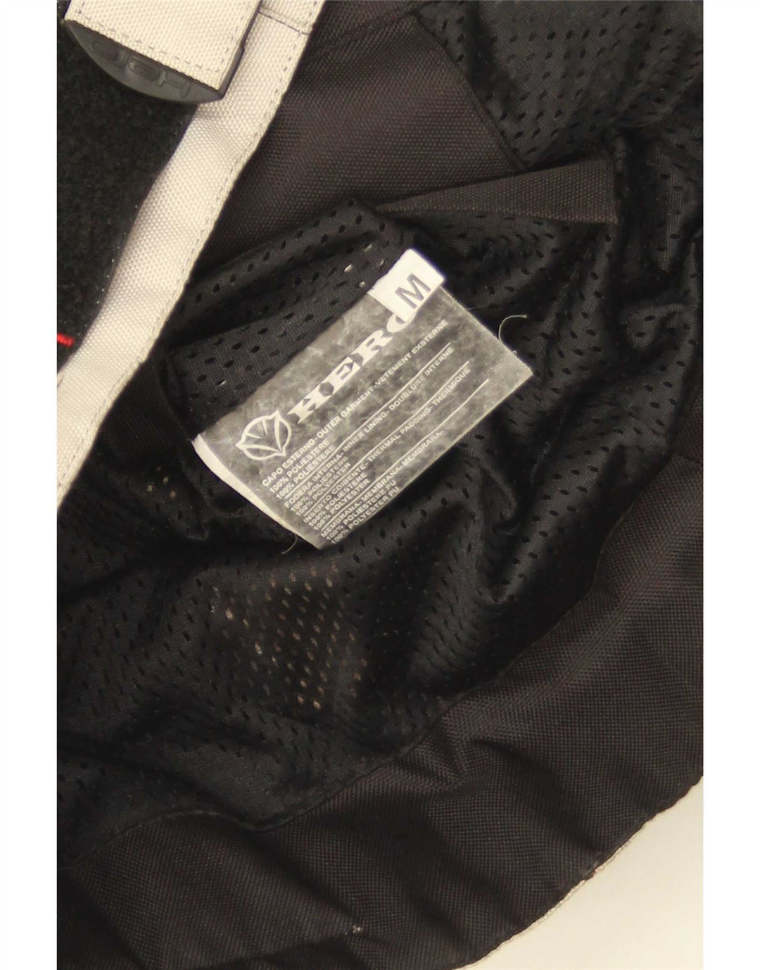 Jaqueta masculina Aprilia Graphic Racer UK 38 poliéster colorblock preto médio