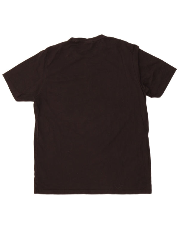 Ellesse Camiseta masculina gráfica Top 2XL algodão preto
