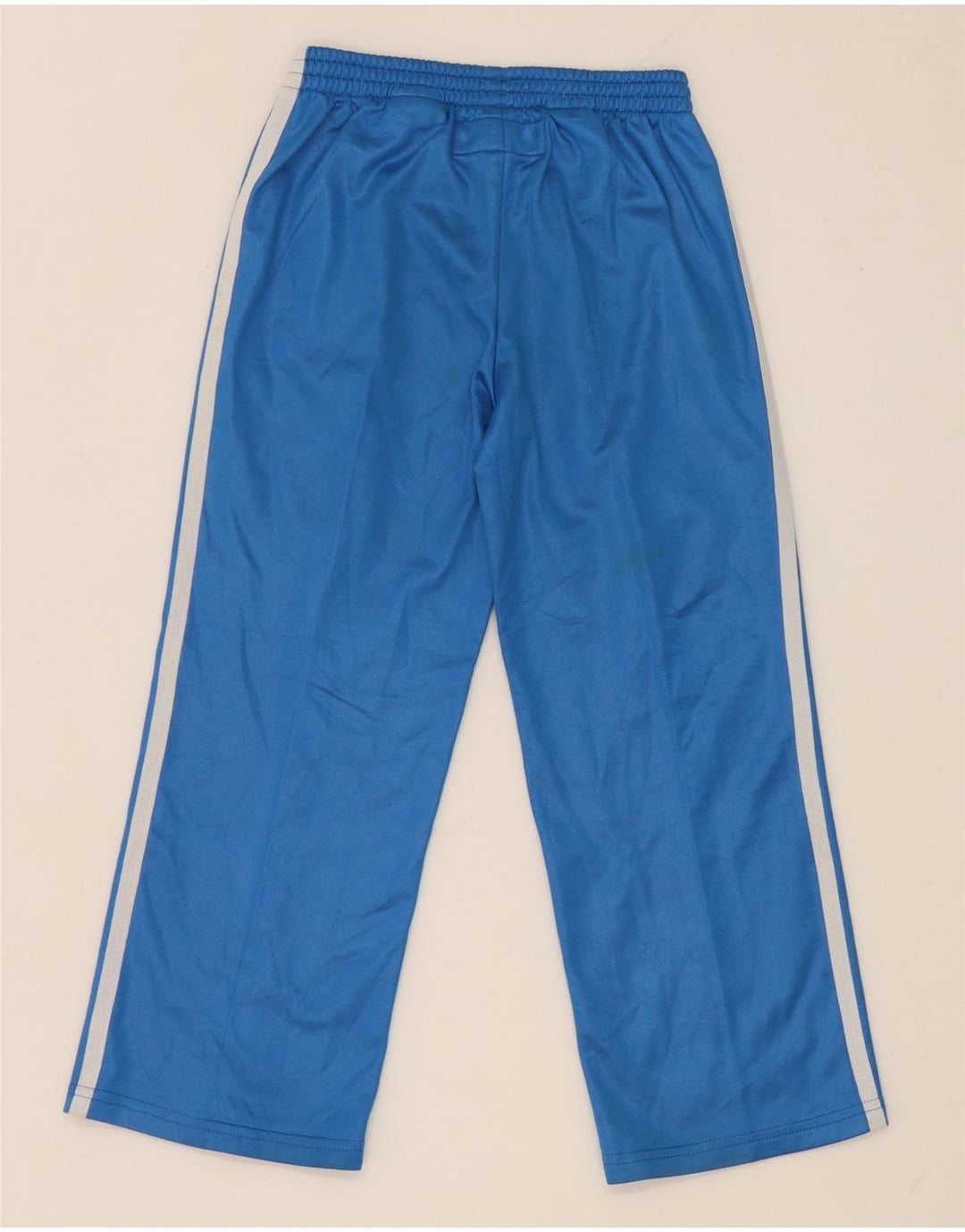 Calças de treino Adidas menina 5-6 anos azul poliéster