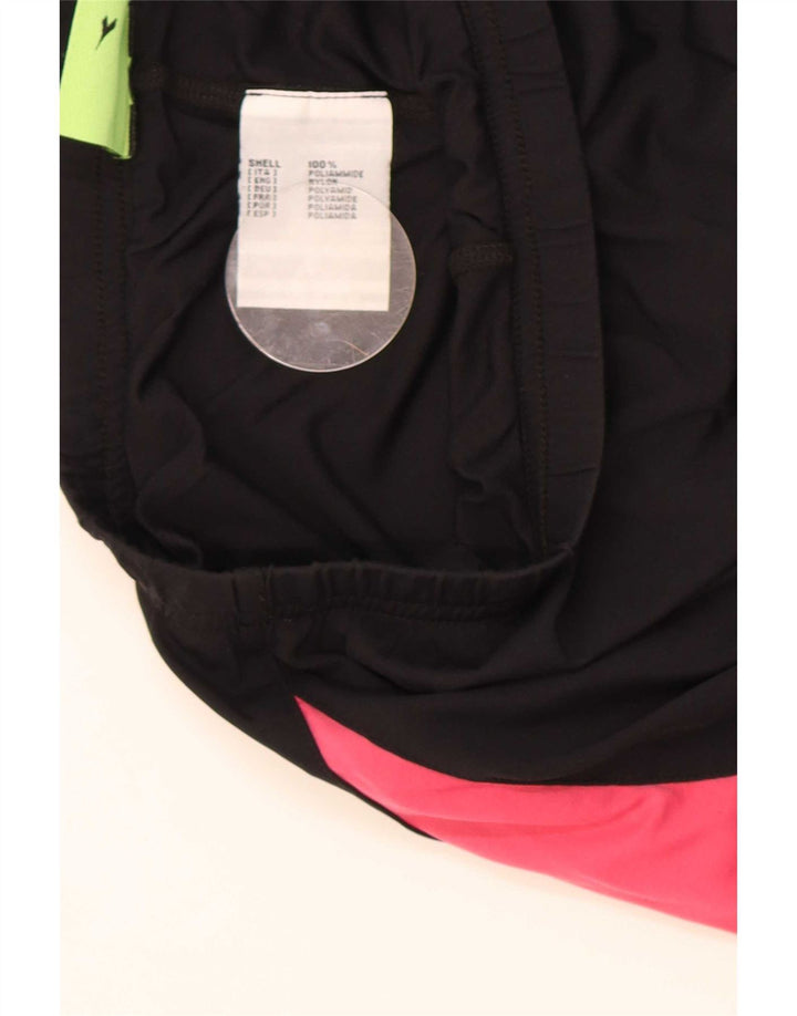 Diadora Womens Skort UK 10 Small Black Colourblock