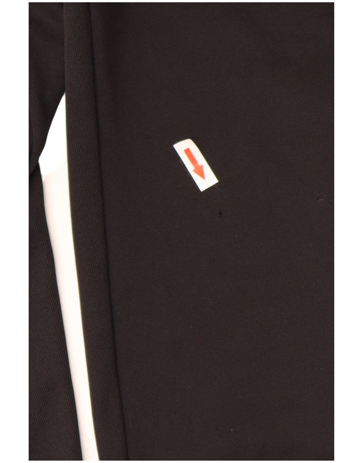 ADIDAS Mens FC Bayern Munchen Calças de treino Médio Preto Poliéster