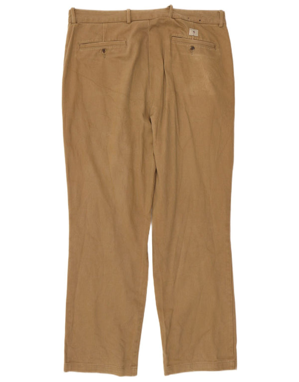 Calça Chino Masculina Reta Gant W36 L30 Algodão Bege